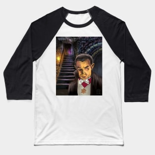 Castle of Dracula Baseball T-Shirt